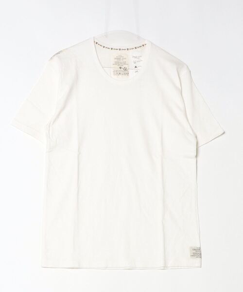 THE MILES（ザ マイルズ）の「R001 TEE（Tシャツ/カットソー・メンズ・オレンジ/ネイビー/ブラック/ベージュ/グレー/チャコールグレー/サックスブルー/ワインレッド/グリーン/ピンク/レッド/ライトグレー/ホワイト・MEDIUM/LARGE/SMALL/X-LARGE）」の2枚目の写真