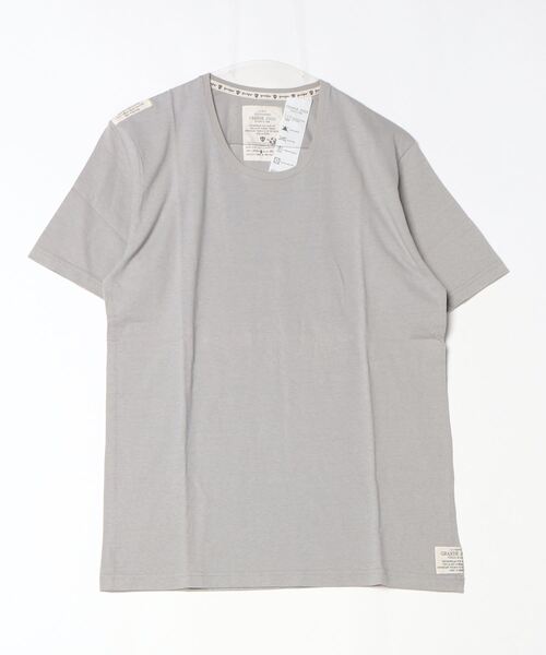 THE MILES（ザ マイルズ）の「R001 TEE（Tシャツ/カットソー・メンズ・オレンジ/ネイビー/ブラック/ベージュ/グレー/チャコールグレー/サックスブルー/ワインレッド/グリーン/ピンク/レッド/ライトグレー/ホワイト・MEDIUM/LARGE/SMALL/X-LARGE）」の5枚目の写真