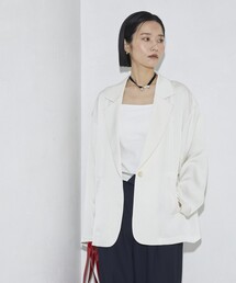 Firsthand | Firsthand/ファーストハンド クラッシュサテンジャケット(テーラードジャケット)