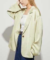 Firsthand | Firsthand/ファーストハンド クラッシュサテンジャケット(テーラードジャケット)