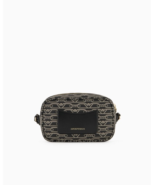エンポリオアルマーニ カメラケースショルダーバッグロゴ レザー EMPORIO ARMANI（エンポリオアルマーニ）の「【エンポリオ