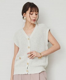 JETSET SOLO PLUS （ジェットセットソロプラス）の「MIXヤーンフレンチスリーブニット（ニット/セーター）」