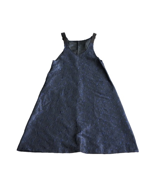 antiqua(アンティカ)の「ジャガードAラインワンピース(ワンピース・レディース・ブルー・ONESIZE)」の12枚目の写真