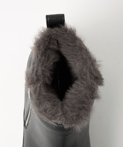 green label relaxing(グリーンレーベルリラクシング)の「【WEB限定】 ハイカットウォーム スニーカー -撥水-(ブーツ・レディース・グレー/ブラック/その他1・S/M/L/XL)」の9枚目の写真