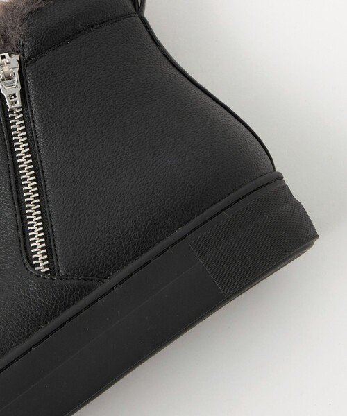 green label relaxing(グリーンレーベルリラクシング)の「【WEB限定】 ハイカットウォーム スニーカー -撥水-(ブーツ・レディース・グレー/ブラック/その他1・S/M/L/XL)」の11枚目の写真