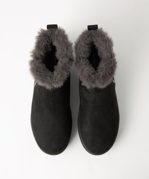 green label relaxing(グリーンレーベルリラクシング)の「【WEB限定】 ハイカットウォーム スニーカー -撥水-(ブーツ・レディース・グレー/ブラック/その他1・S/M/L/XL)」の12枚目の写真