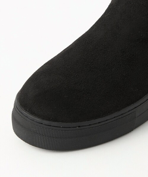 green label relaxing(グリーンレーベルリラクシング)の「【WEB限定】 ハイカットウォーム スニーカー -撥水-(ブーツ・レディース・グレー/ブラック/その他1・S/M/L/XL)」の13枚目の写真