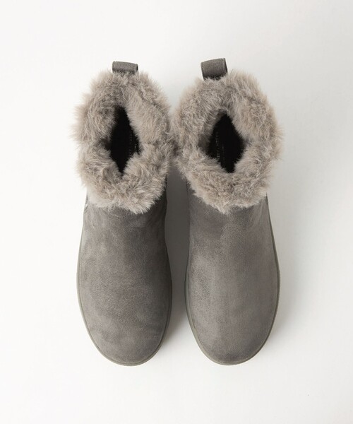 green label relaxing(グリーンレーベルリラクシング)の「【WEB限定】 ハイカットウォーム スニーカー -撥水-(ブーツ・レディース・グレー/ブラック/その他1・S/M/L/XL)」の15枚目の写真