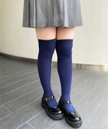 tutuanna | 綿混リブオーバーニーソックス52cm丈(ソックス/靴下)