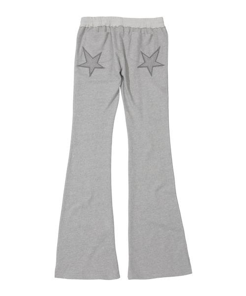 新品未使用 sculptor スウェット フレアパンツ SCULPTOR（スカルプター）の「Glitter Boots Cut Sweatpants