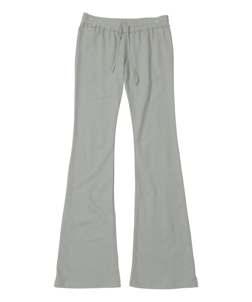 SCULPTOR（スカルプター）の「Glitter Boots Cut Sweatpants