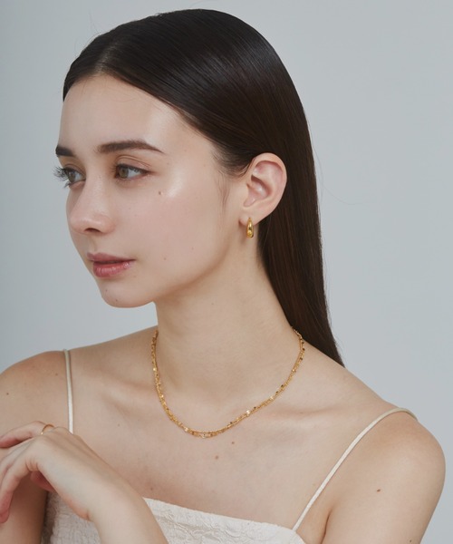 ciite' surgical stainless（シーテサージカルステンレス）の「【 金属アレルギー対応 】 2連チェーンネックレス サージカルステンレス（ネックレス・レディース・ゴールド/シルバー・FREE）」の12枚目の写真