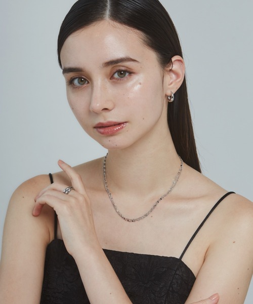 ciite' surgical stainless（シーテサージカルステンレス）の「【 金属アレルギー対応 】 2連チェーンネックレス サージカルステンレス（ネックレス・レディース・ゴールド/シルバー・FREE）」の10枚目の写真