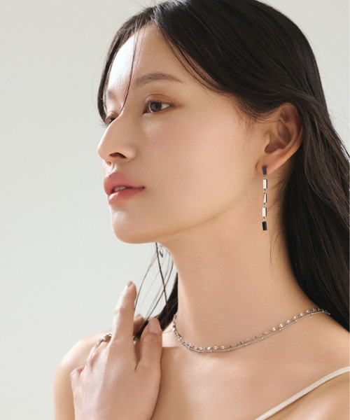 ciite' surgical stainless（シーテサージカルステンレス）の「【 金属アレルギー対応 】 2連チェーンネックレス サージカルステンレス（ネックレス・レディース・ゴールド/シルバー・FREE）」の21枚目の写真