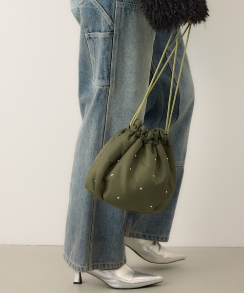 バッグ 00s rodeo design shoulder bag セール】スタッズミニショルダーバッグ（ショルダーバッグ