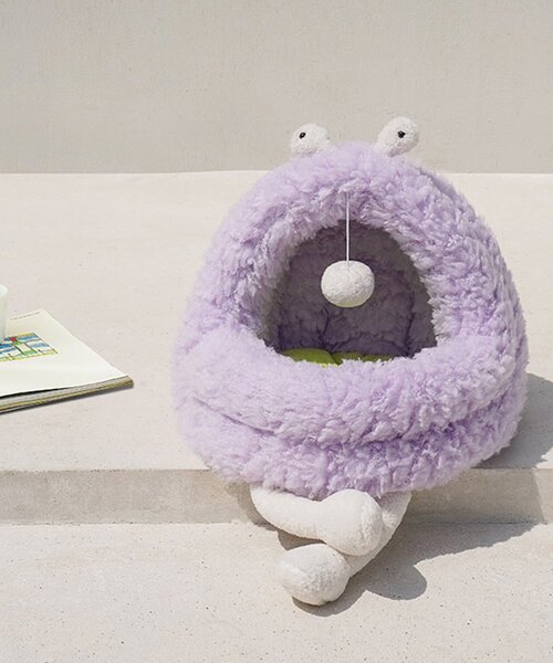 BIRTHDAY BAR(バースデイバー)の「【ZEZE】MONSTER PET BED パープル(ペット用おもちゃ・レディース・バイオレット・0)」の4枚目の写真