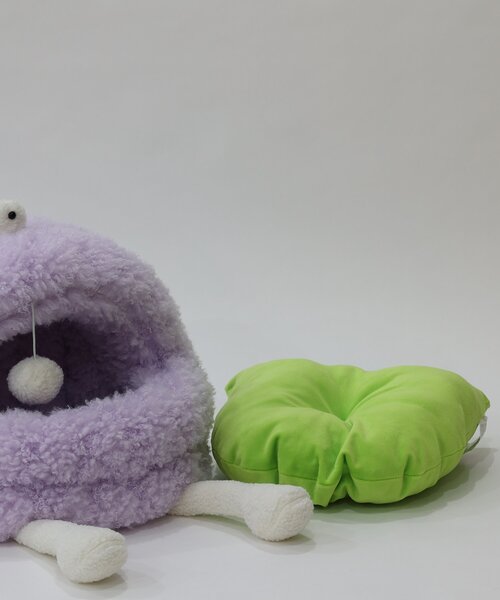 BIRTHDAY BAR(バースデイバー)の「【ZEZE】MONSTER PET BED パープル(ペット用おもちゃ・レディース・バイオレット・0)」の7枚目の写真