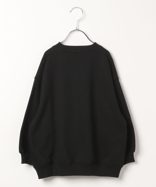 LEPSIM（レプシィム）の「【KIDS】PHOTO裏毛スウェット　204904（スウェット・キッズ・ブラック/オフホワイト・120/140）」の3枚目の写真