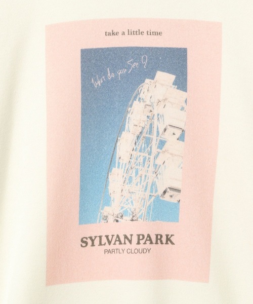 LEPSIM（レプシィム）の「【KIDS】PHOTO裏毛スウェット　204904（スウェット・キッズ・ブラック/オフホワイト・120/140）」の8枚目の写真