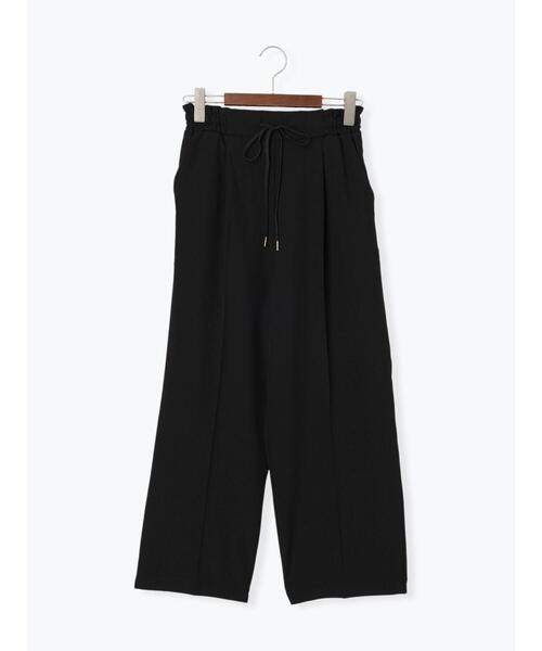 Te chichi TERRASSE（テチチテラス）の「【イージーケア/ストレッチ】タックストレートパンツ（その他パンツ・レディース・グリーン/モカ/ブラック/グレー/チャコールグレー・M/L/S）」の18枚目の写真