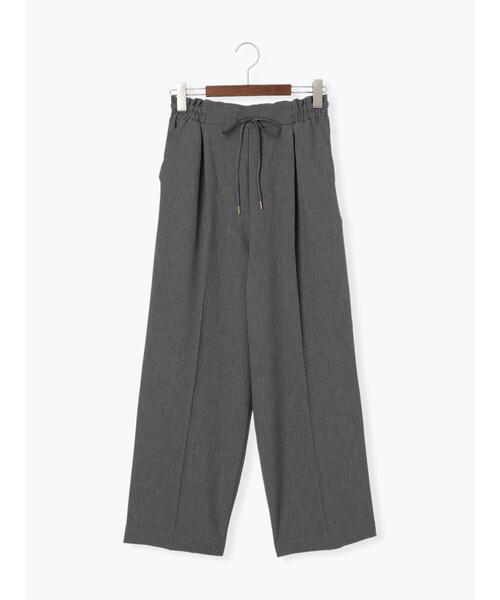 Te chichi TERRASSE（テチチテラス）の「【イージーケア/ストレッチ】タックストレートパンツ（その他パンツ・レディース・グリーン/モカ/ブラック/グレー/チャコールグレー・M/L/S）」の19枚目の写真