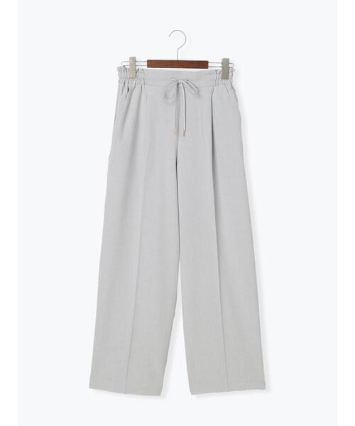 Te chichi TERRASSE（テチチテラス）の「【イージーケア/ストレッチ】タックストレートパンツ（その他パンツ・レディース・グリーン/モカ/ブラック/グレー/チャコールグレー・M/L/S）」の22枚目の写真