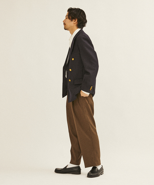 417 EDIFICE(フォーワンセブンエディフィス)の「【MOONLIGHT CLOTHING】DOUBLE BLAZER(その他アウター・メンズ・ネイビー・36/38/40/42)」の4枚目の写真