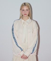 idem | flower line frill jersey / フリルデザインジャージ(ジャージ)