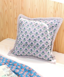 salle de bal（サルデバル）の「クッションカバー ストライプフレーム cushion cover TCI（クッション/クッションカバー・キッズ）」
