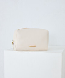 MONO COMME CA（モノコムサ）の「メタルプレート ポーチ（ポーチ）」