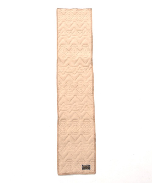 PENDLETON（ペンドルトン）の「PENDLETON ペンドルトン MOUNTAIN MAJESTY FLEECE QUILTING MUFFLER マウンテン マジェスティ フリース キルティング マフラー（マフラー・レディース・オリーブ/チャコール/ベージュ・FREE）」の6枚目の写真