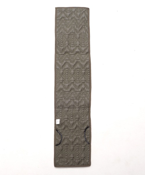 PENDLETON（ペンドルトン）の「PENDLETON ペンドルトン MOUNTAIN MAJESTY FLEECE QUILTING MUFFLER マウンテン マジェスティ フリース キルティング マフラー（マフラー・レディース・オリーブ/チャコール/ベージュ・FREE）」の9枚目の写真