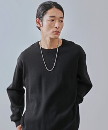 JUNRED（ジュンレッド）の「Fluffyカラークルーニット（ニット/セーター・メンズ）」