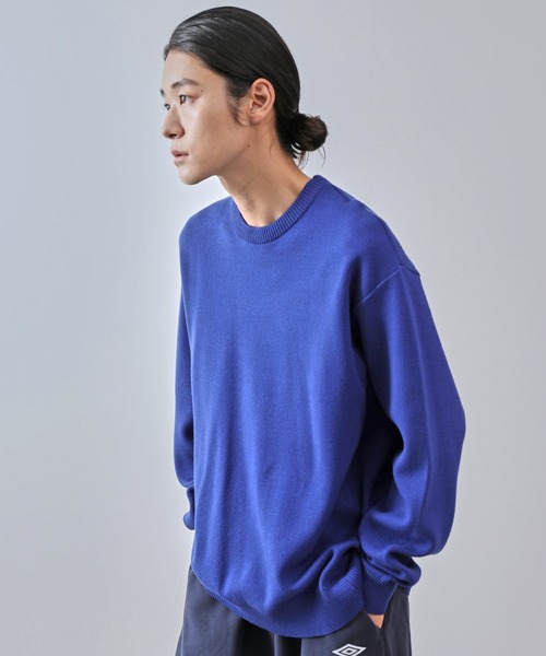 JUN ROPÉ ライトブルー セーター S セール】Fluffyカラークルーニット（ニット/セーター）｜JUNRED