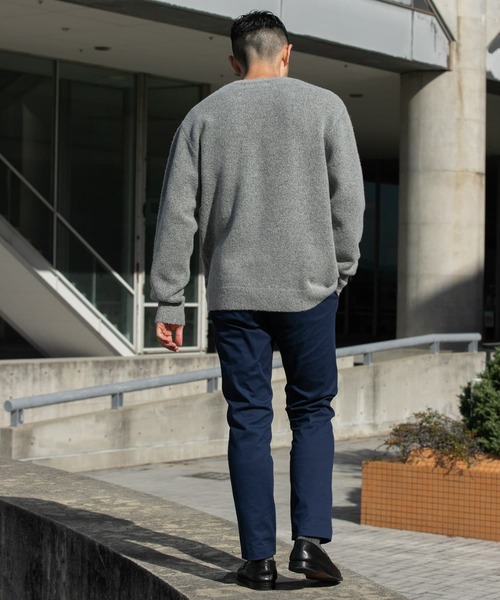 URBAN RESEARCH ROSSO MEN(アーバンリサーチロッソメン)の「『XLサイズあり』ブークレストレッチクルーニット(ニット/セーター・メンズ・ブラック/グレー/ベージュ系その他/カーキ/イエロー/オレンジ・SMALL/MEDIUM/LARGE/X-LARGE)」の21枚目の写真