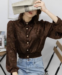 GOLDS同型♡Pumpkin-パンプキン-♡ビジュー♡肩出しオフショルトップス GD track 2ラインオフショルトップス[品番：MKSW0062775]｜GYDA