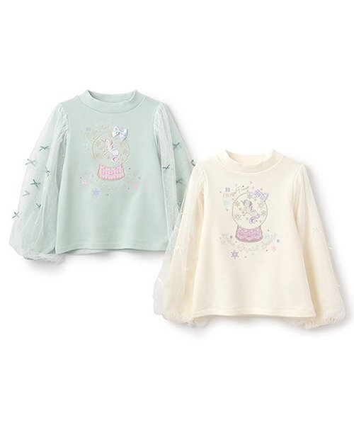 楽天市場】メゾピアノ(mezzo piano)プリンセスモチーフトレーナー