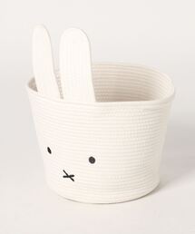 Rendez-Vous（ランデヴー）の「【 miffy 】 Dick Bruna ロープバスケットＬ ノーマル（収納グッズ）」