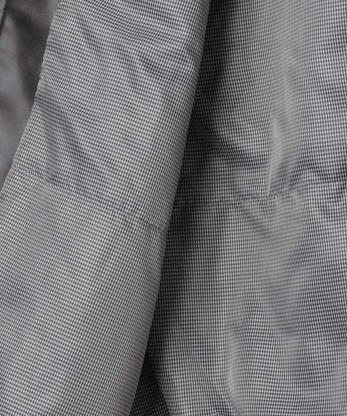 JEANASIS（ジーナシス）の「ヴィンテージパファーレザーブルゾン【中綿入りで冬の防寒も◎】/282684（ブルゾン・レディース・ブラック/ブラウン/グレイッシュベージュ・FREE）」の15枚目の写真