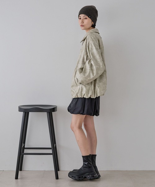 JEANASIS ブルゾン アウター 「WEB限定」ヴィンテージレザー