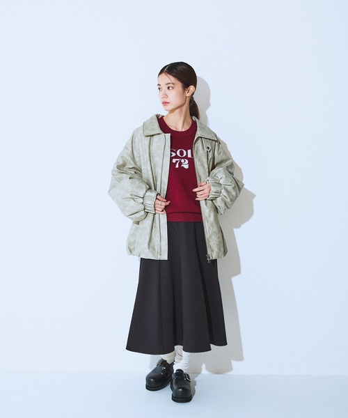 ヴィンテージレザーブルゾン/282684（ブルゾン）｜JEANASIS