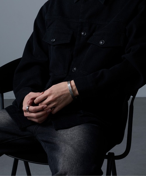 MAISON CLUB(メゾンクラブ)の「【MAISON CLUB】Anderson Rope Bangle M / Silver925/アンダーソンロープバングルM シルバー925 KUN(バングル/リストバンド・メンズ・シルバー・FREE)」の5枚目の写真