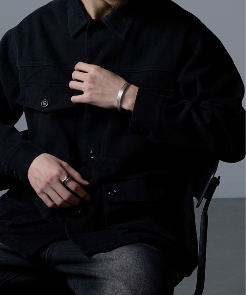 MAISON CLUB(メゾンクラブ)の「【MAISON CLUB】Anderson Rope Bangle M / Silver925/アンダーソンロープバングルM シルバー925 KUN(バングル/リストバンド・メンズ・シルバー・FREE)」の4枚目の写真