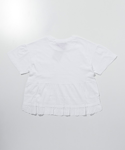 MAX&Co.(マックス アンド コー)の「Max&Co.(マックスアンドコー)Kids & Junior ポケット半袖Tシャツカットソー(Tシャツ/カットソー・キッズ・ホワイト・12Y/14Y/16Y)」の4枚目の写真