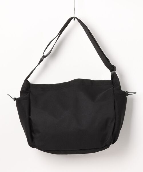 SPALDING(スポルディング)の「【SPALDING】AIRMESH NP SHOULDER BAG / スポルディング エアメッシュ ロゴ ショルダーバッグ(ショルダーバッグ・メンズ・ネイビー/ワイン/ブラック・FREE)」の4枚目の写真