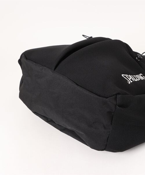 SPALDING(スポルディング)の「【SPALDING】AIRMESH NP SHOULDER BAG / スポルディング エアメッシュ ロゴ ショルダーバッグ(ショルダーバッグ・メンズ・ネイビー/ワイン/ブラック・FREE)」の5枚目の写真