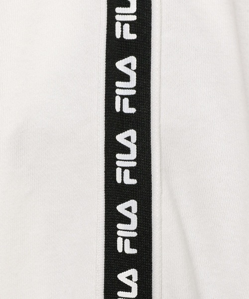 GLOBAL WORK（グローバルワーク）の「FILA/コラボZIPパーカー/252058（パーカー・キッズ・ホワイト×ブラック/ブラック・130cm/140cm/150cm/160cm/170cm）」の3枚目の写真