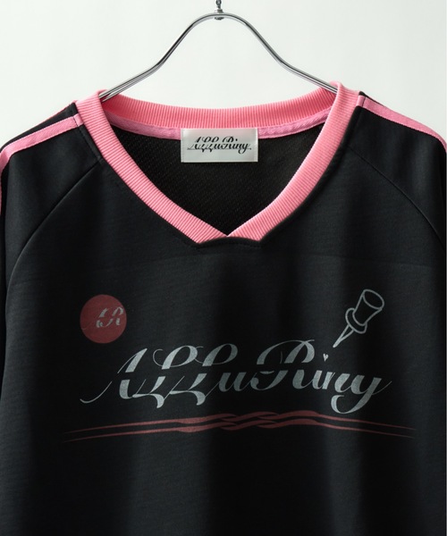 ALLuRing ChaRm(アリュリングチャーム)の「AR Logo Gaming Sweat / ARロゴゲーミング風スウェット(スウェット・レディース・ネイビー/グレー/ブラック・FREE)」の5枚目の写真