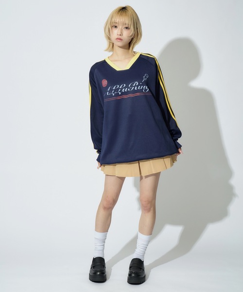 ALLuRing ChaRm(アリュリングチャーム)の「AR Logo Gaming Sweat / ARロゴゲーミング風スウェット(スウェット・レディース・ネイビー/グレー/ブラック・FREE)」の20枚目の写真