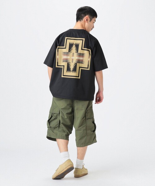 PENDLETON(ペンドルトン)の「【別注】PENDLETON / アクティブ プリント Tシャツ(Tシャツ/カットソー・メンズ・ブラック/ホワイト/サックスブルー・XL/L/M/S)」の5枚目の写真